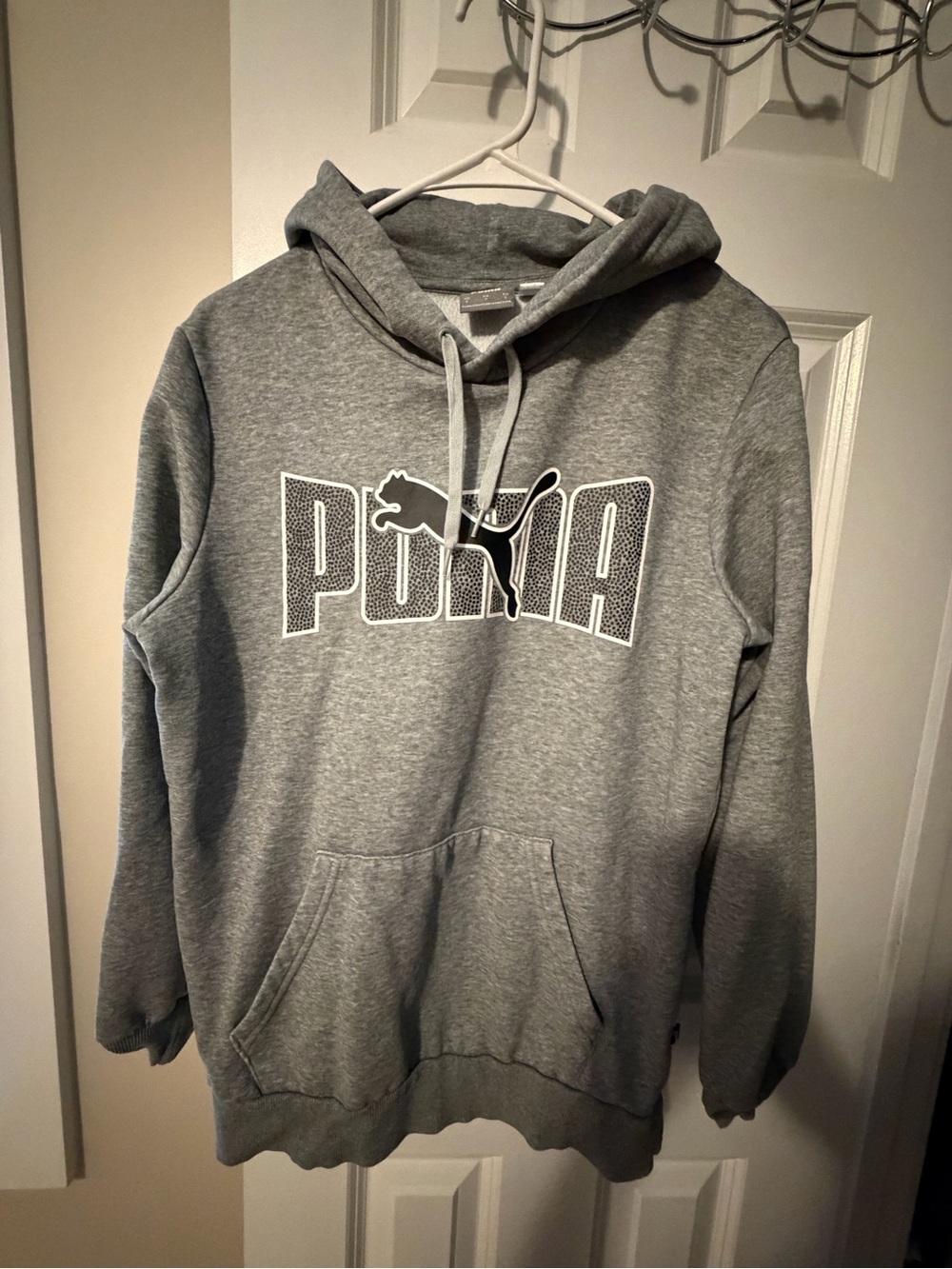 PUMA Men's Gray Hoodie